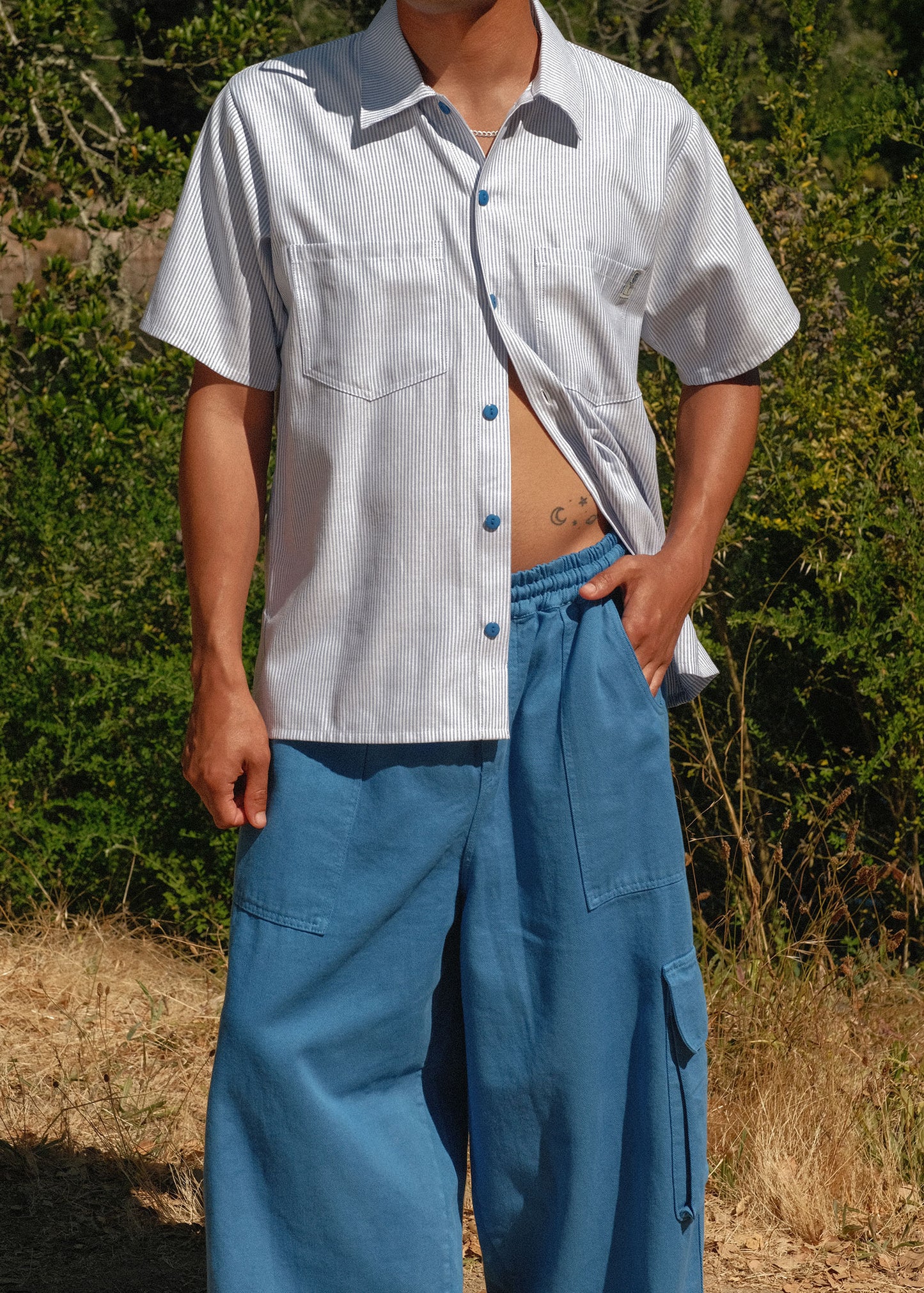 Blue Work Pants