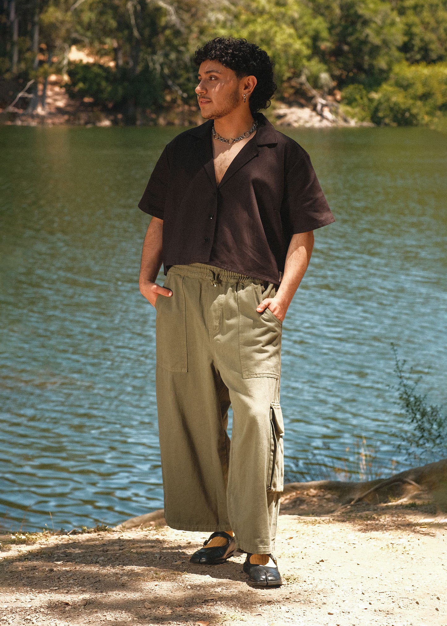 Green Work Pants