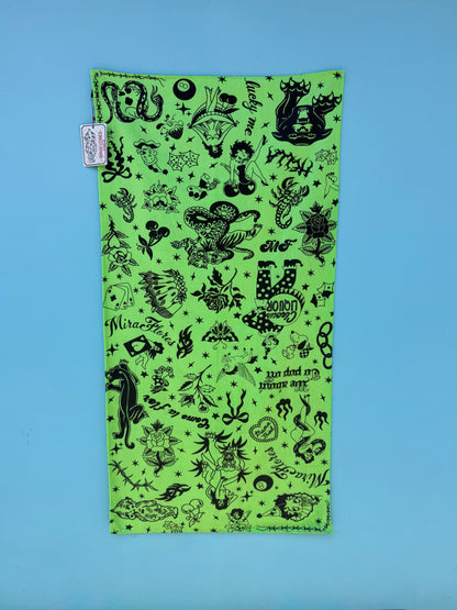 Green Flash Beach Towel