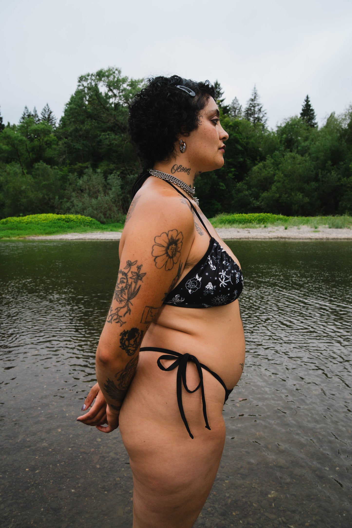 Flash Bikini Black & White