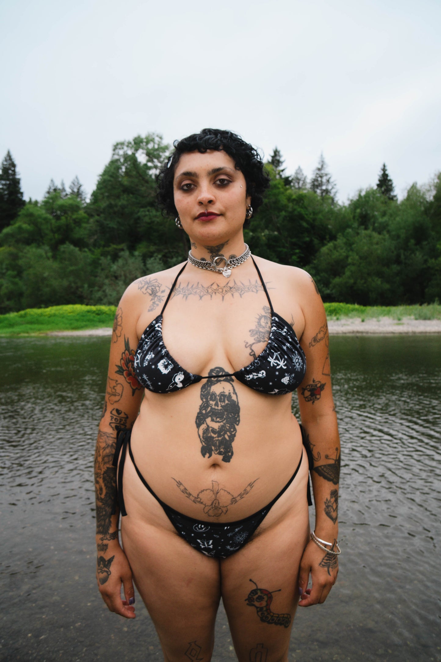 Flash Bikini Black & White