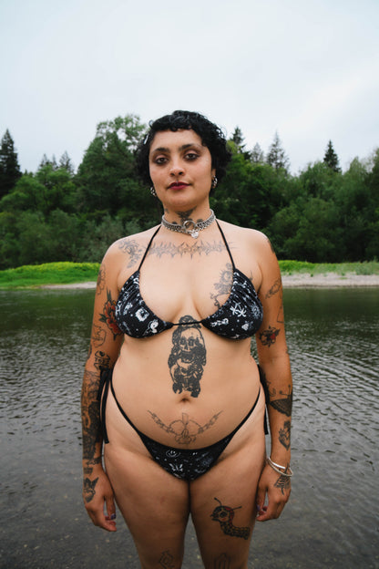 Flash Bikini Black & White