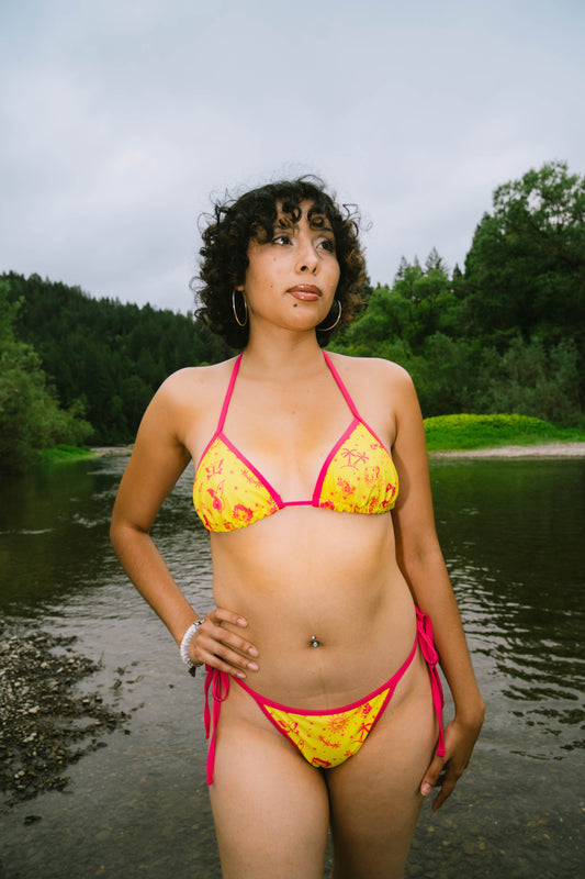 Flash Bikini Yellow & Pink