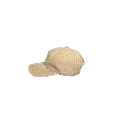 Cream Miraflores Logo Hat