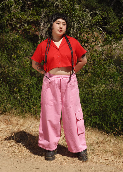 Pink Work Pants