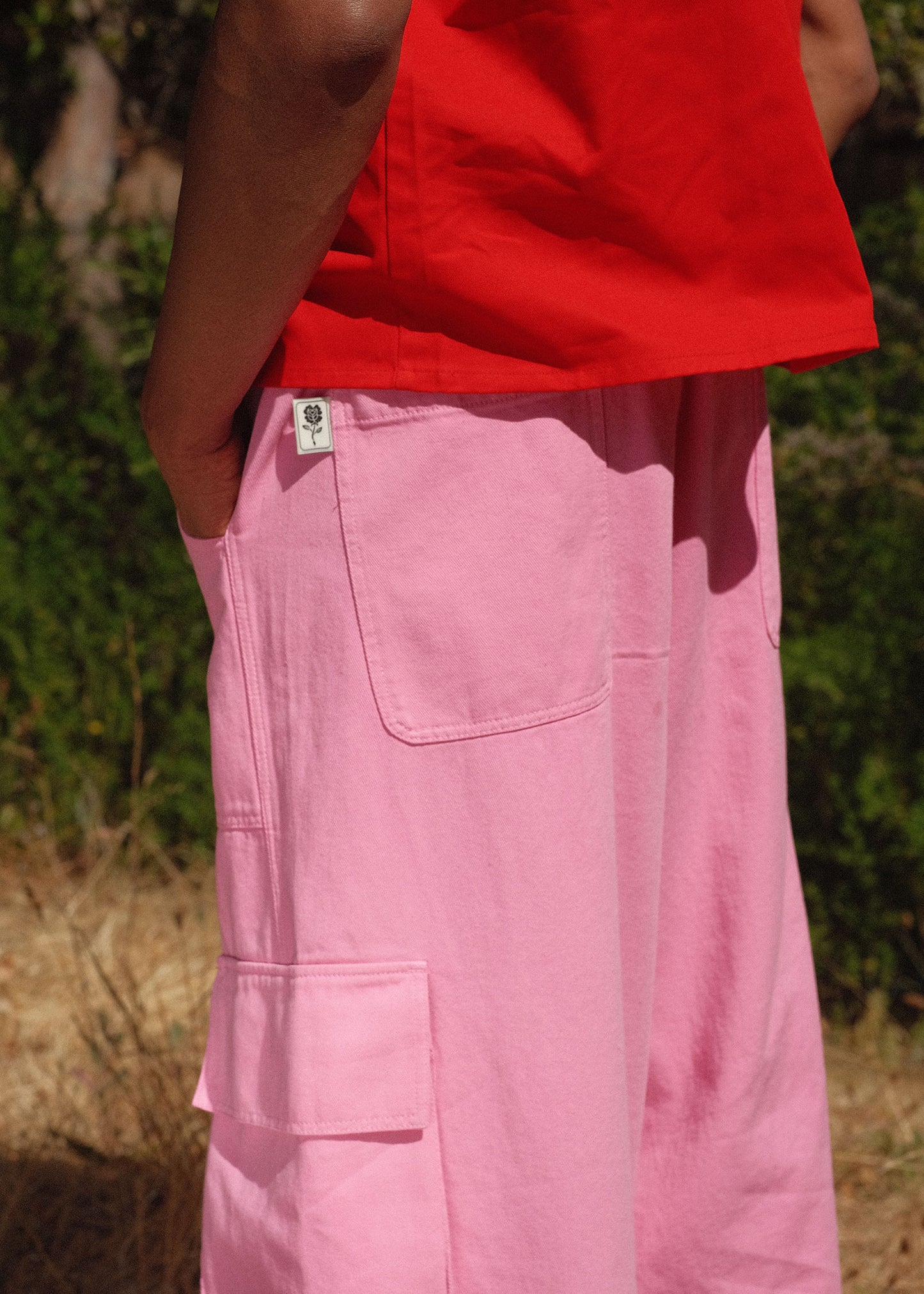 Pink Work Pants
