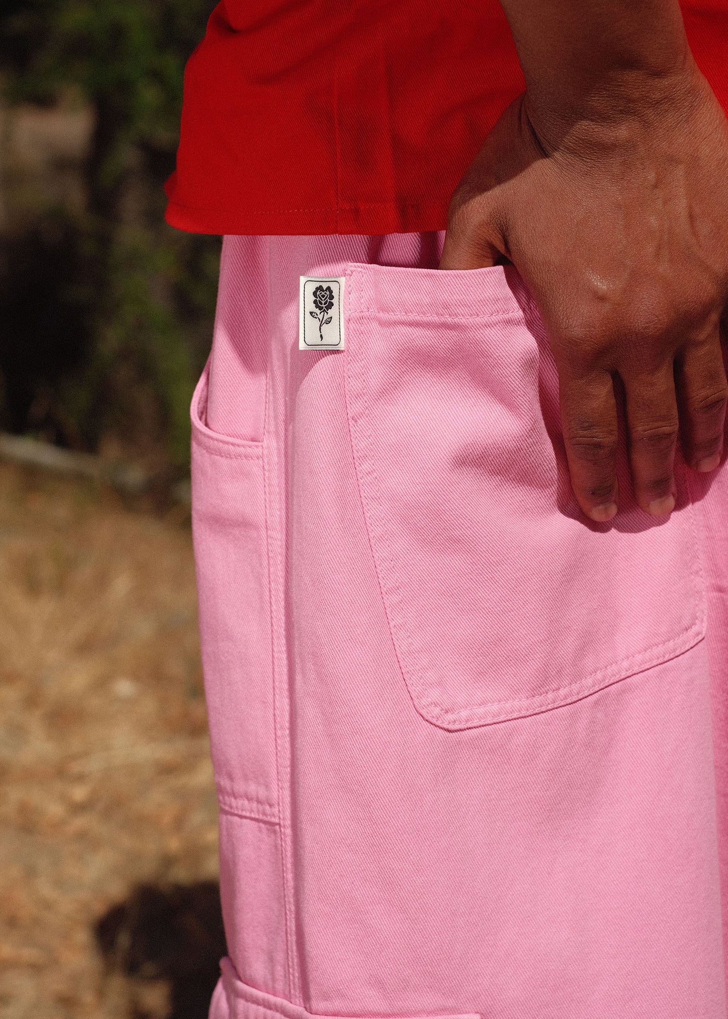 Pink Work Pants