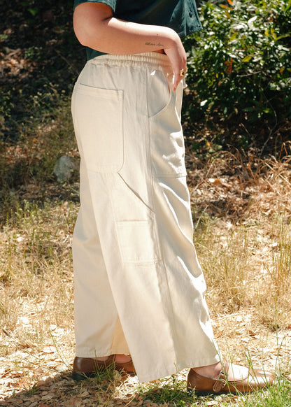 Cream (Crudo) Work Pants