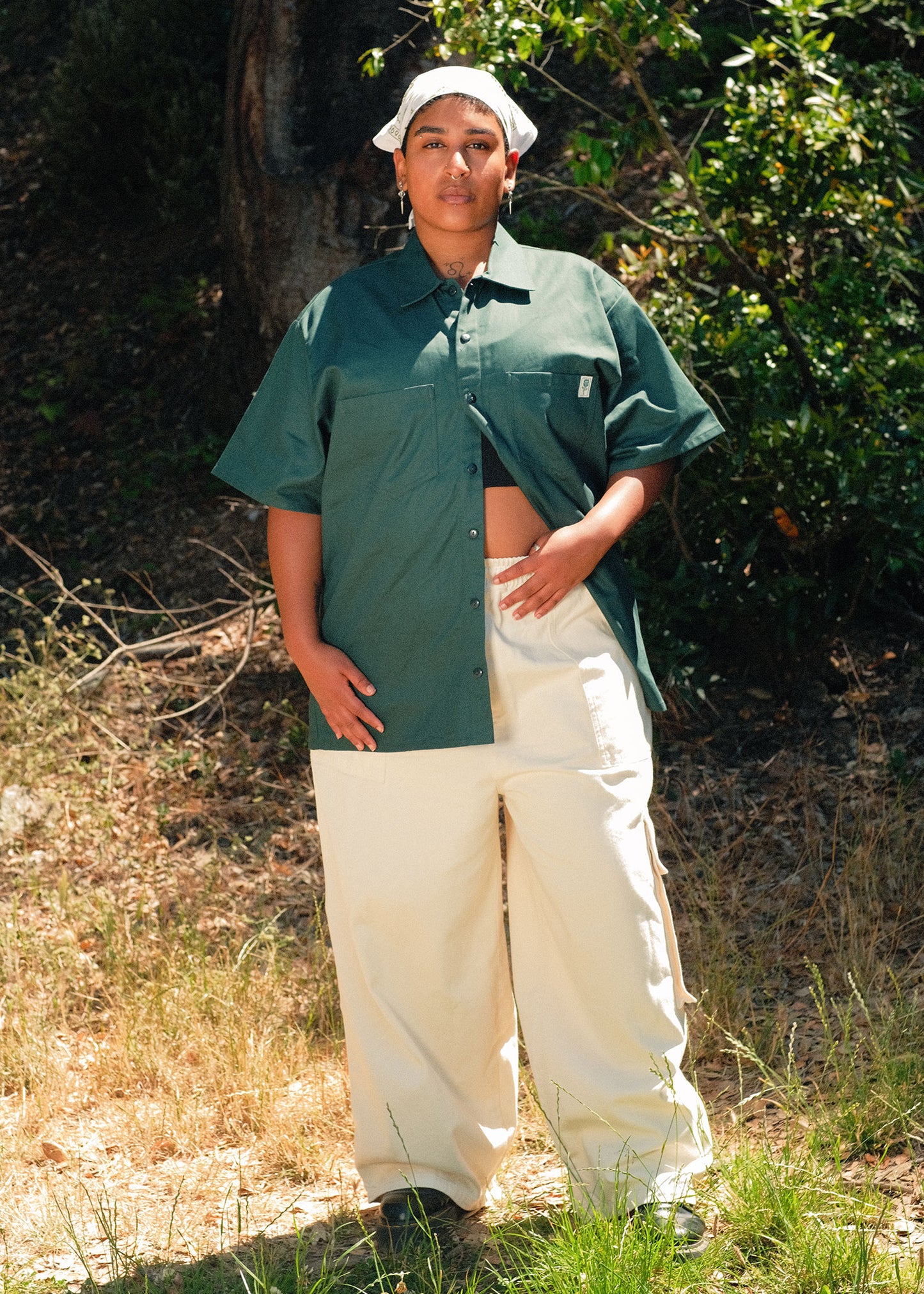 Cream (Crudo) Work Pants