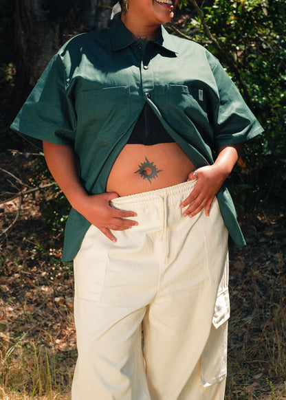 Cream (Crudo) Work Pants