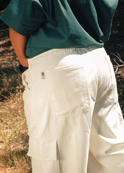 Cream (Crudo) Work Pants